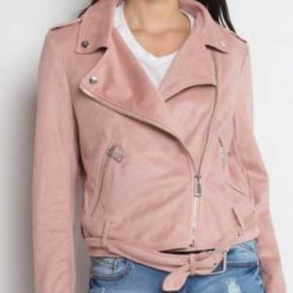 VIGOSS SUEDE  MOTO JACKET SIZE M